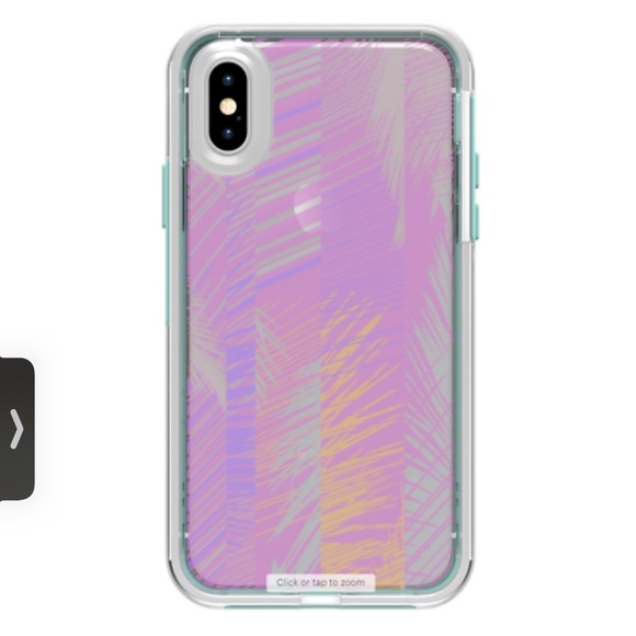 NEW SLAM Lifeproof iPhone X/XS palm leaves case